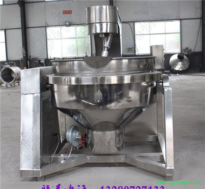 中润创造经久耐用全能炒锅、大型炒药机 全自动行星搅拌炒锅