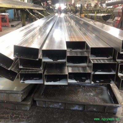 供应25x55x1.5不锈钢方管 广州304不锈钢方管药用蒸煮设备管