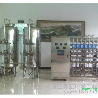 MY-CH-2T  药用纯化水设备 二级反渗透+EDI 口服液、大输液、注射液用水