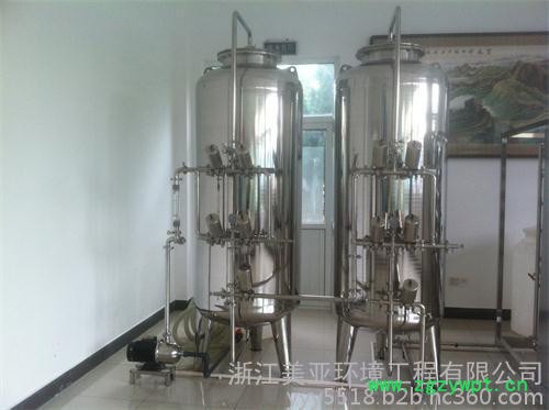 MY-CH-2T  药用纯化水设备 二级反渗透+EDI 口服液、大输液、注射液用水图2