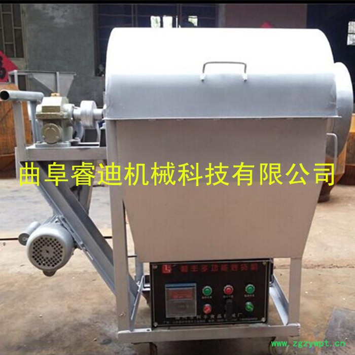 花生炒锅 炒药机 自动翻炒 电热炒药机 厂家供应电热炒货机图4
