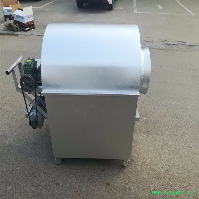 草药自动翻炒机 小型炒锅机 炒药机图2