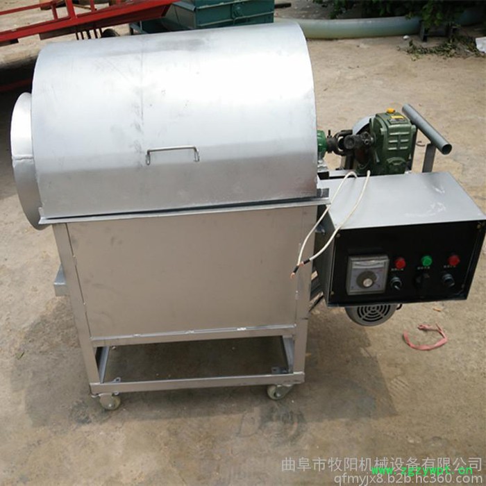 销售滚筒干货炒货机 全自动翻滚炒货机 小型炒药机