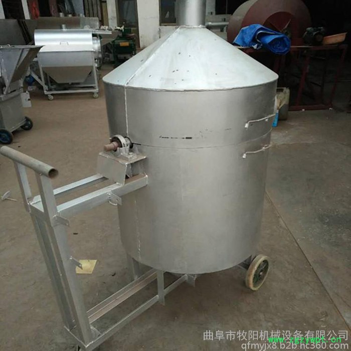 销售滚筒干货炒货机 全自动翻滚炒货机 小型炒药机图4