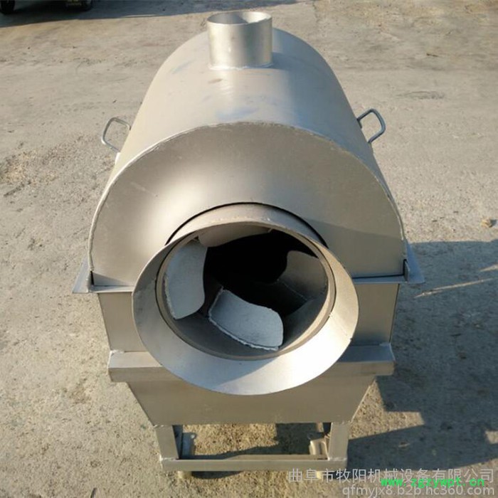 销售滚筒干货炒货机 全自动翻滚炒货机 小型炒药机图6