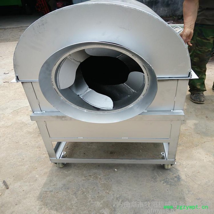 销售滚筒干货炒货机 全自动翻滚炒货机 小型炒药机图8