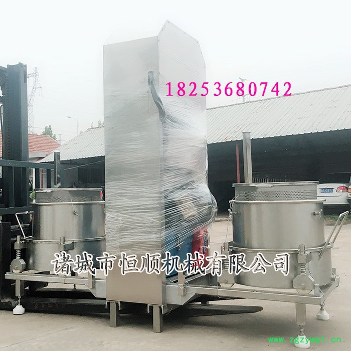 面膜内容物挤压析出过滤设备 面膜布次品挤压脱水机 药用碘酒棉花脱水压滤设备图4