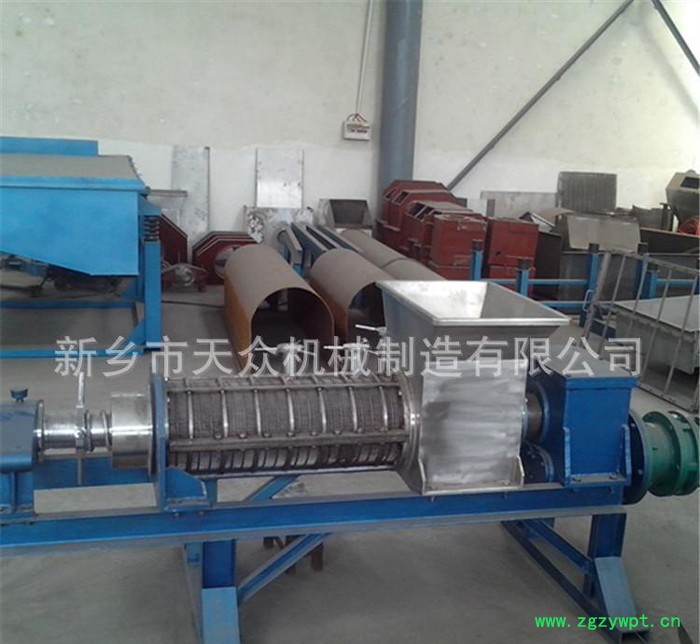 高性价比压榨机 药渣、茶叶都能脱水的螺旋压榨机 中药材挤水设备图2