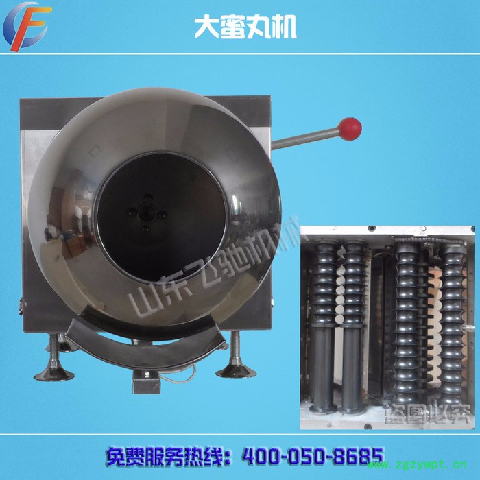 厂家直供飞驰ZW09D中药制丸机 半自动中药制丸机 大丸机图3