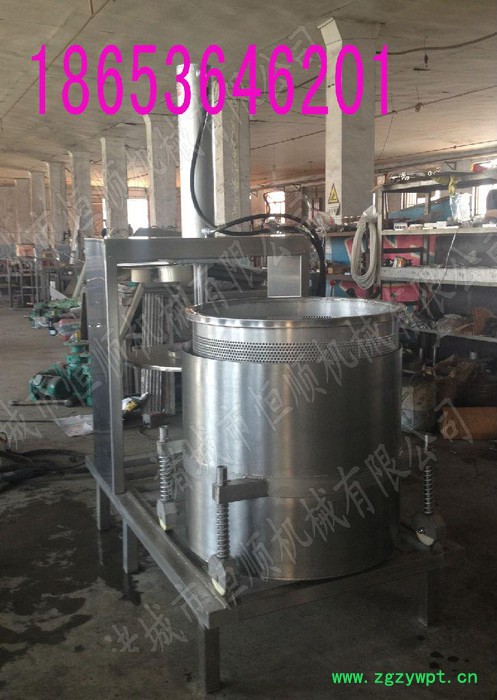 中药材压榨机 中草药榨汁设备 药材药渣压榨过滤设备图4