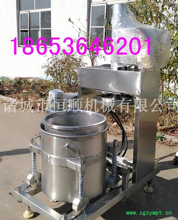 中药材压榨机 中草药榨汁设备 药材药渣压榨过滤设备图3