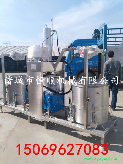 中药材药渣压榨提取汁液压榨机 茶叶渣压榨机  红薯压榨机图4