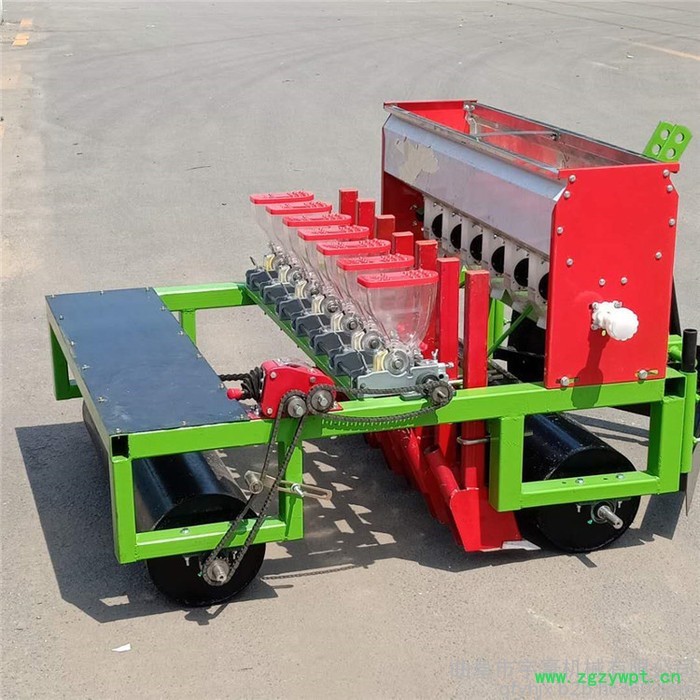 株距可调谷子播种机 汽油蔬菜播种机 药材精播机 一机多用图4