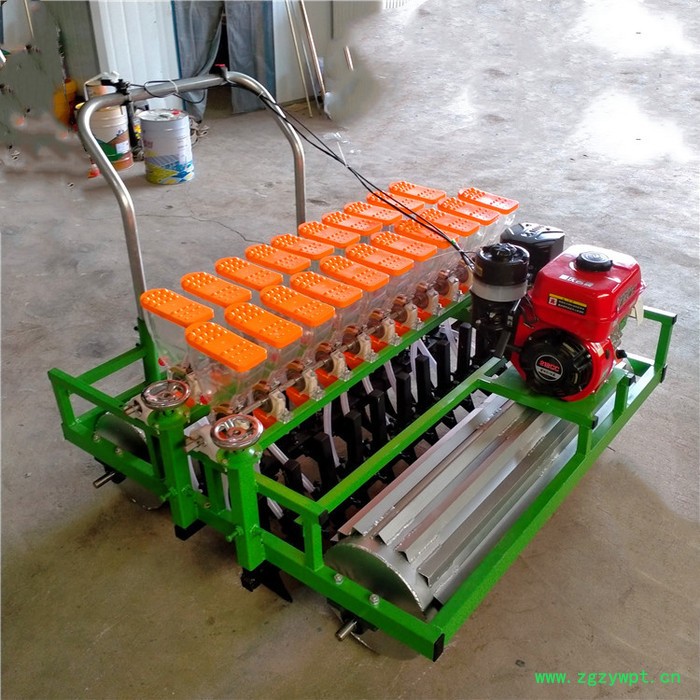 新款株距可调蔬菜播种机 多功能菜籽药材播种机 供应油菜播种机 优民图7