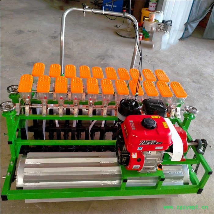 新款株距可调蔬菜播种机 多功能菜籽药材播种机 供应油菜播种机 优民图2