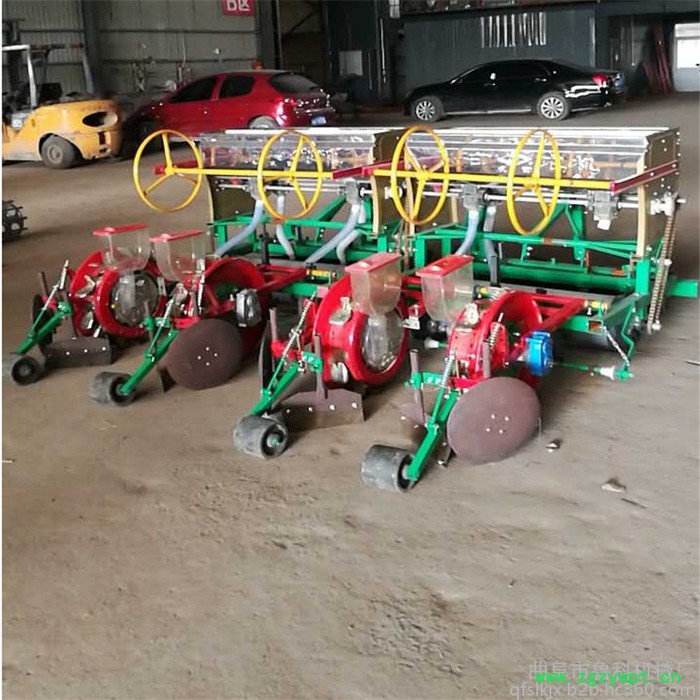 蔬菜播种机 起垄播种施肥覆膜一体机鲁科药材苜蓿草播种机图5