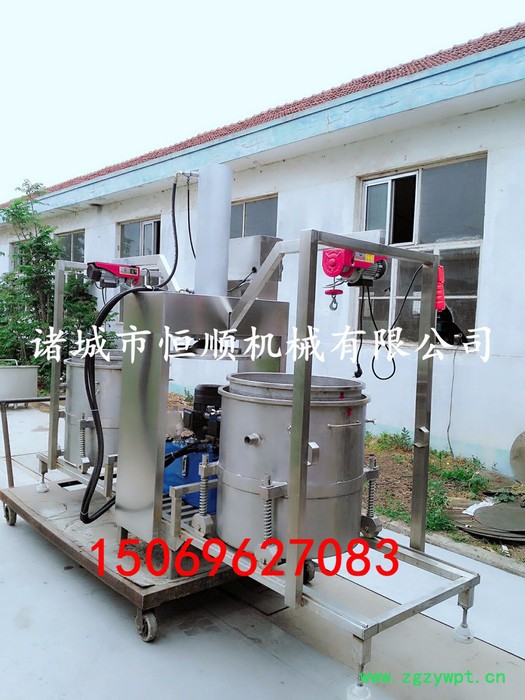 黄酒、酱油压榨机  中药酒压榨机中药泥压榨过滤机 中药材药酒图2