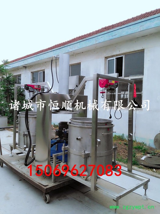 黄酒、酱油压榨机  中药酒压榨机中药泥压榨过滤机 中药材药酒图3