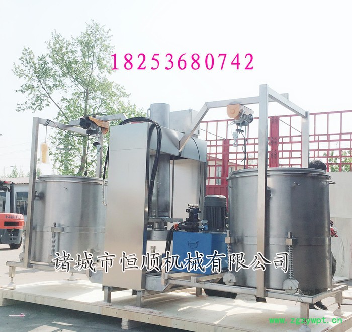 中药材黄精片压榨机 云南中药酒压榨机 土家特产甜酒酒糟压榨机图5