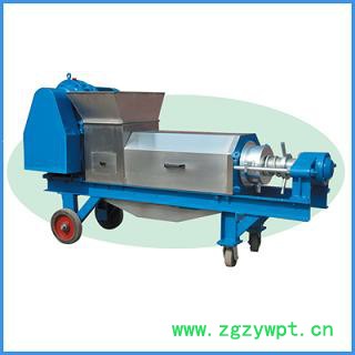 供应新乡天众振动机械yzj-1吨产量3吨产量5吨药渣脱水双螺旋连续压榨机、中药材脱水榨汁机图4