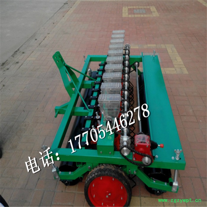 多功能蔬菜播种机 四轮小粒种子蔬菜播种机 谷物油菜药材播种机