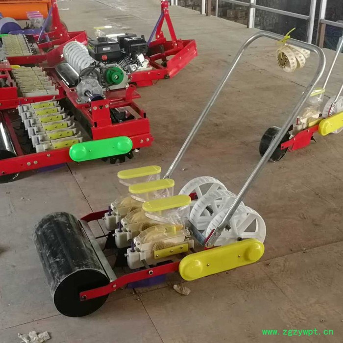 蔬菜播种机 小型菜籽谷子点播机 可播种药材蔬菜等作物 一行到多行都有图6