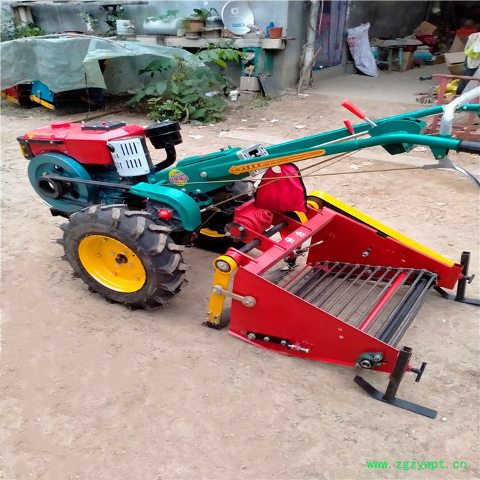 供应多功能药材收获机 多功能手扶薯类收获机 红薯收获机厂家 优民图5