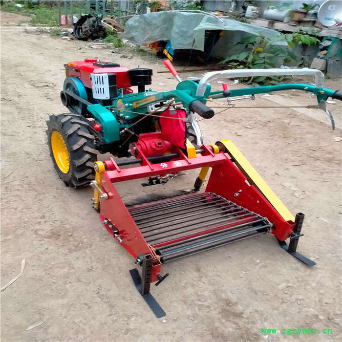 供应多功能药材收获机 多功能手扶薯类收获机 红薯收获机厂家 优民图6