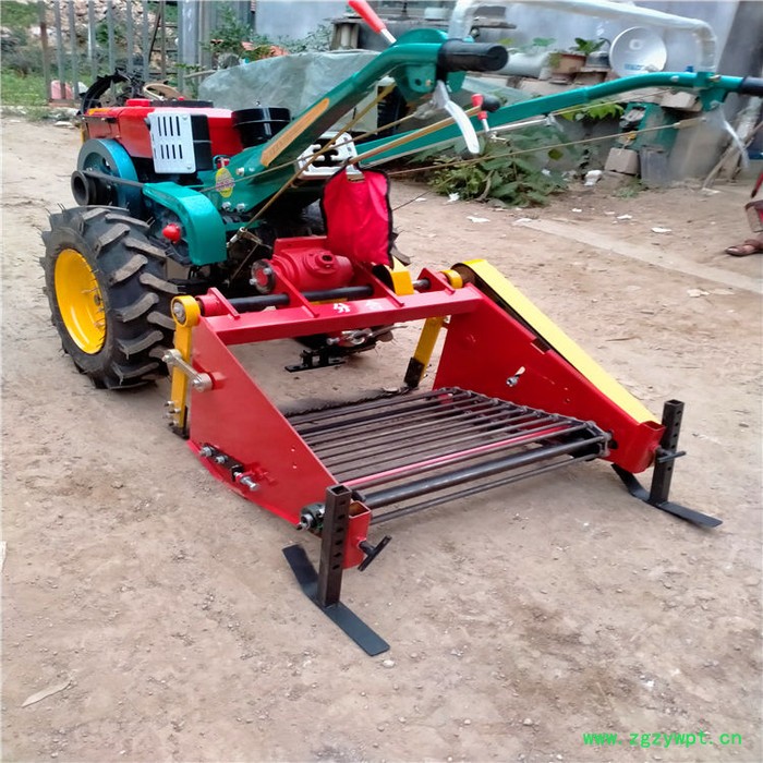 供应多功能药材收获机 多功能手扶薯类收获机 红薯收获机厂家 优民图8
