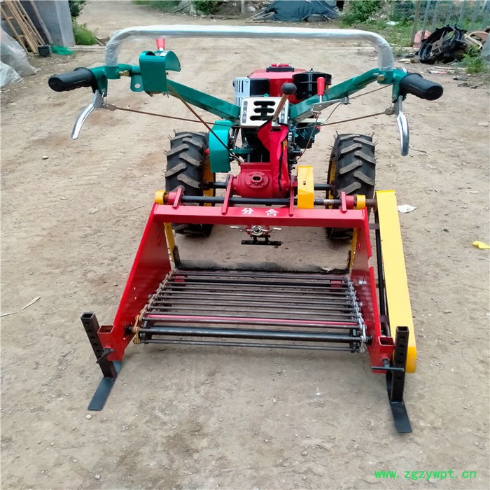 供应多功能药材收获机 多功能手扶薯类收获机 红薯收获机厂家 优民图3