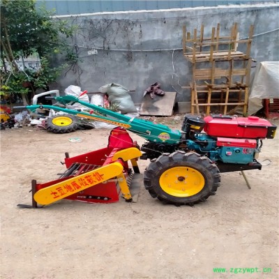 供应多功能药材收获机 多功能手扶薯类收获机 红薯收获机厂家 优民