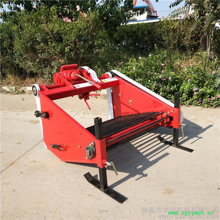 宇润    土豆杀秧机 中药材收获机 四轮红薯收获机厂家图3