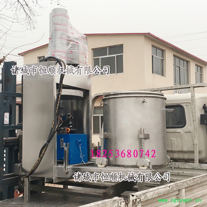中药饮片厂专用药汁提取榨汁机 中药材厂家专用不锈钢液压中要汁压榨机图2