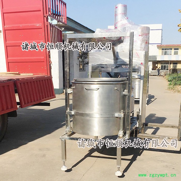 中药饮片厂专用药汁提取榨汁机 中药材厂家专用不锈钢液压中要汁压榨机图4