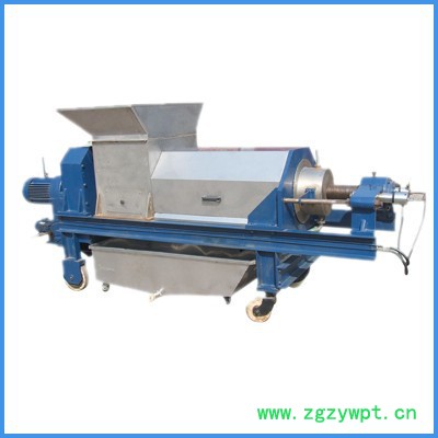 茶叶渣脱水双螺旋压榨机、仙草榨汁脱水机、药材榨汁脱水设备图2