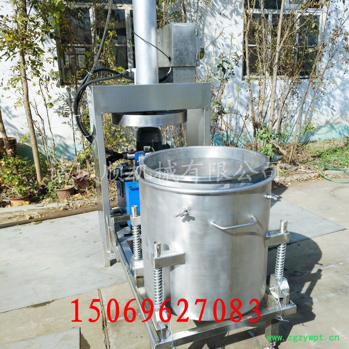 养生中药药酒压榨机 中药汁液提取设备 药酒、药材液压滤设备图8