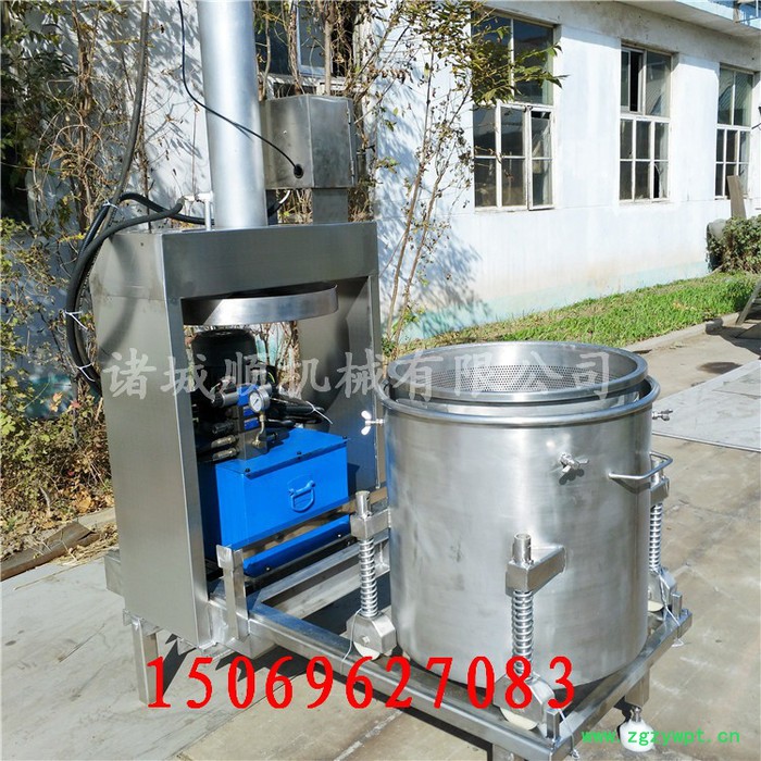 养生中药药酒压榨机 中药汁液提取设备 药酒、药材液压滤设备图7