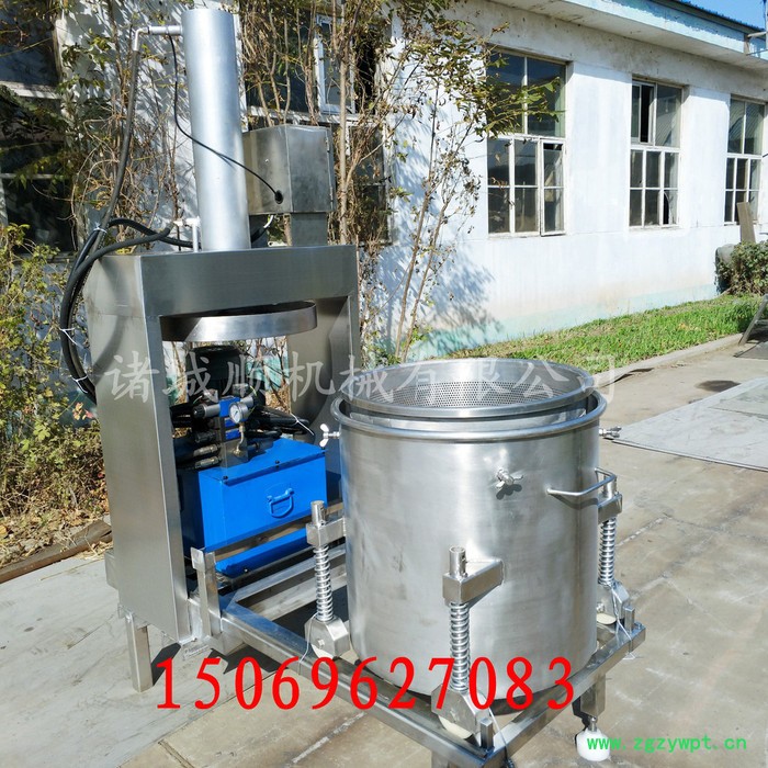 养生中药药酒压榨机 中药汁液提取设备 药酒、药材液压滤设备图5