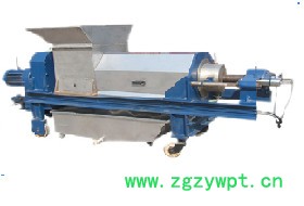 中药渣药材榨汁脱水压榨机挤压机图4