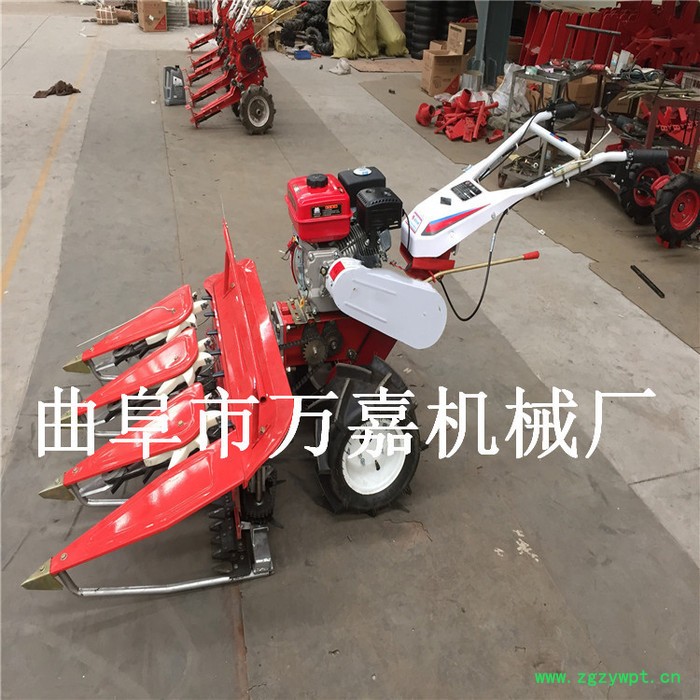 小型前置式割台割晒机 农用艾草收割机 多功能秸秆割倒机药材收割机图7