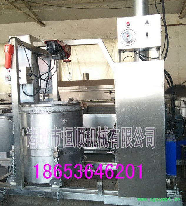 药渣、药材压榨机 酒糟压榨机 江苏各地中药渣压榨脱水设备图5