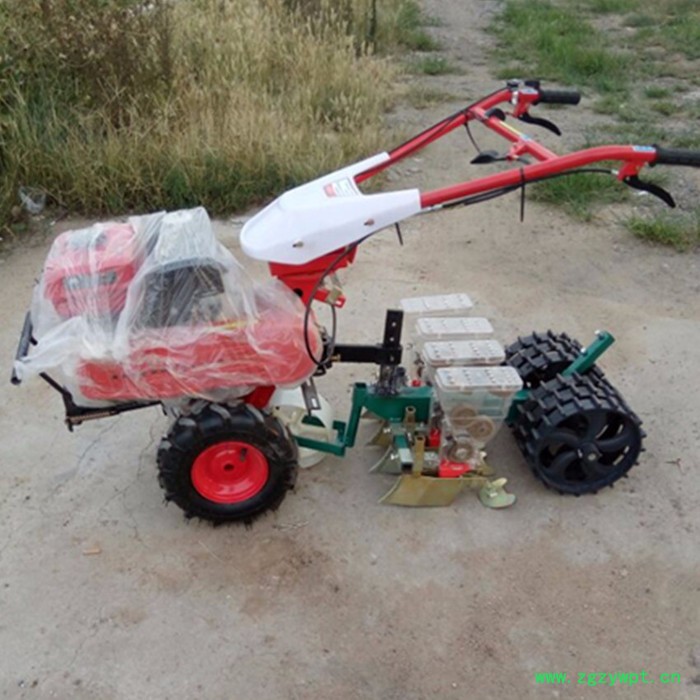 贺州市 小颗粒牧草药材播种机 手推式电动播种机 启航药材苜蓿精量播种机图5