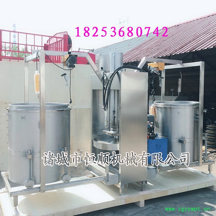 自动卸料式中药材提取中药设备 姜汁枇杷膏、砀山秋梨膏压榨机图2