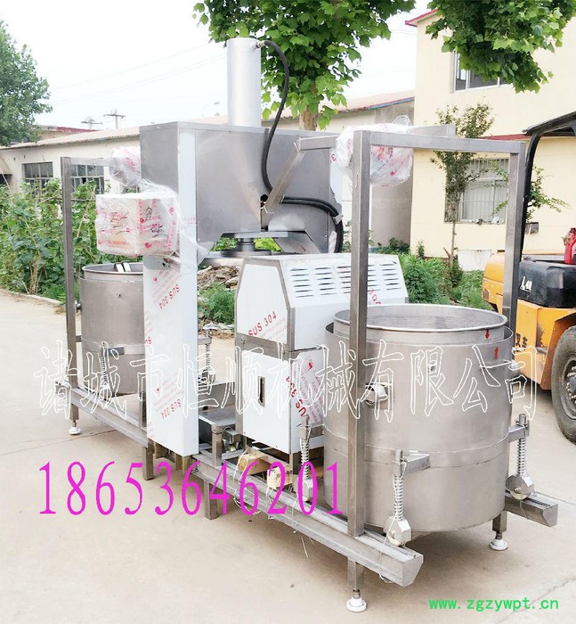 中药材药渣压榨过滤设备 药渣压榨机 中药材压滤机图2