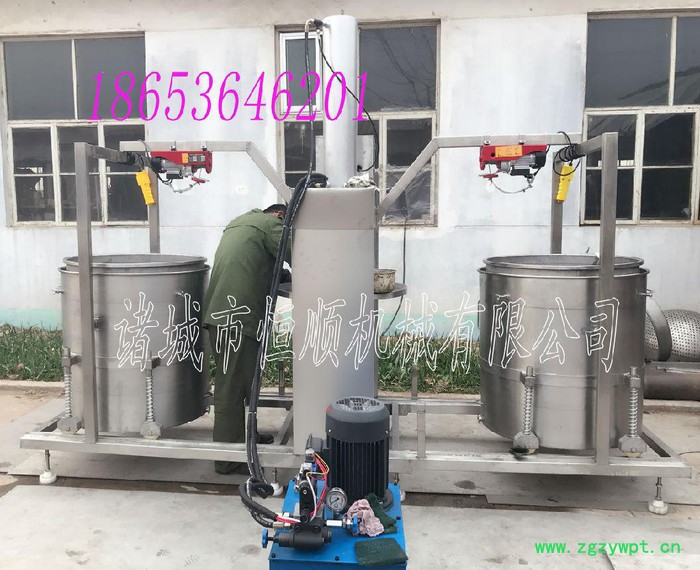 中药材药渣压榨过滤设备 药渣压榨机 中药材压滤机图4