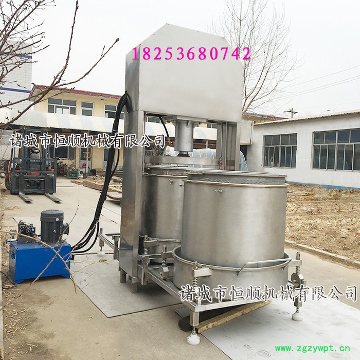 酒坊酿酒用苹果酒酒液压榨机 果蔬泡酒、中药材泡酒藏红花压榨机图8