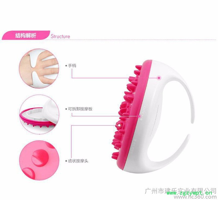 经络刷 魔蝎刷按摩刷 美体专用刷 通经活络刷筋络刷 身体刮痧刷图2