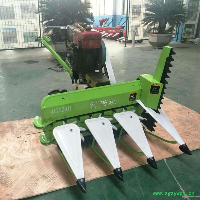 宏博 多型号收割晾晒机 秸秆割倒机收割机自走式油菜药材收割机图5