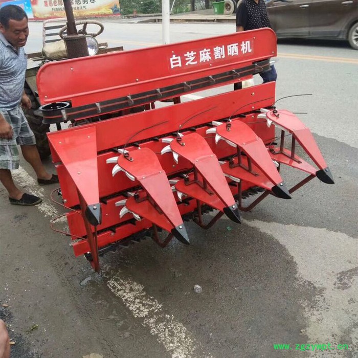 宏博 多型号收割晾晒机 秸秆割倒机收割机自走式油菜药材收割机图2