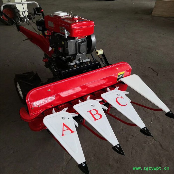 宏博 多型号收割晾晒机 秸秆割倒机收割机自走式油菜药材收割机图6